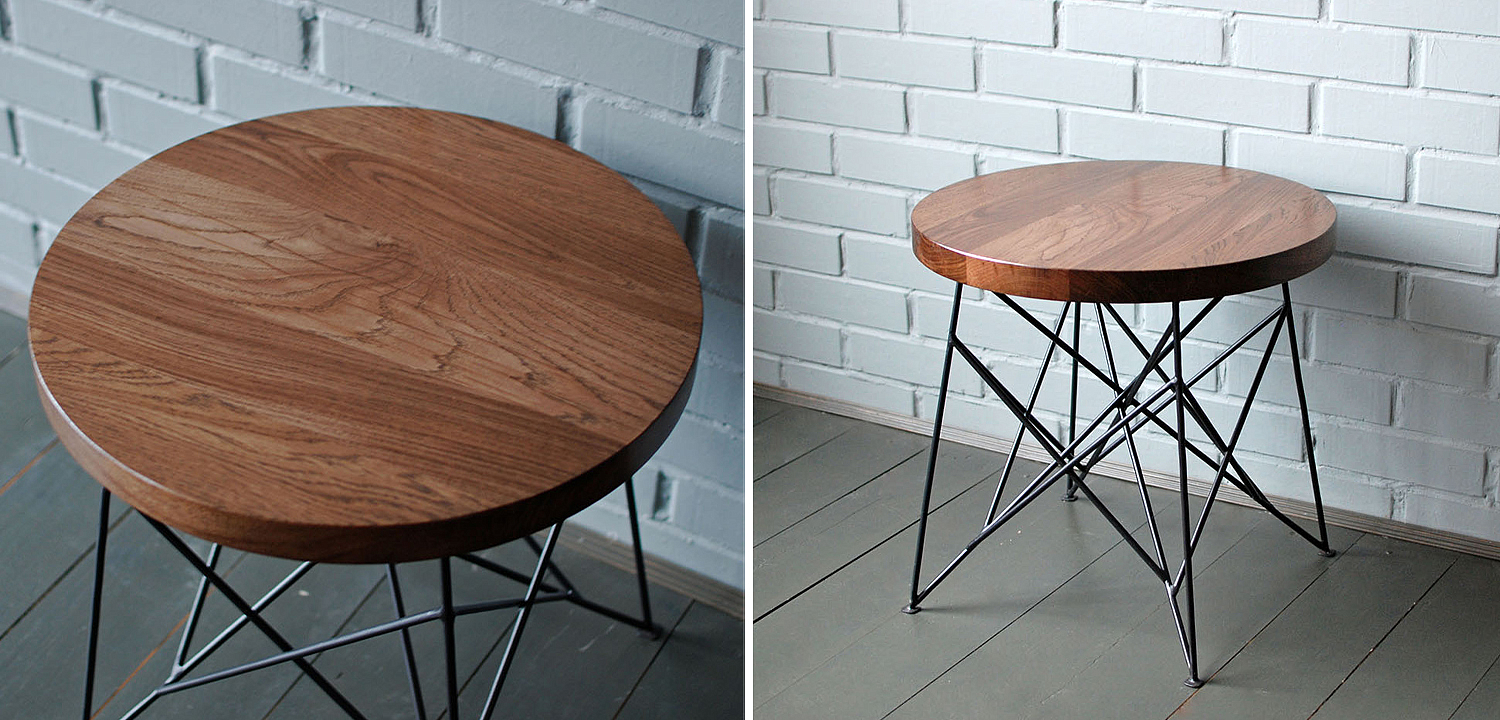 Кофейный стол Kinney Brown Industrial Metal Rust Coffee Table Кофейный стол Kinney Brown Industrial Metal Rust Coffee Table - Loft-Concept в Твери