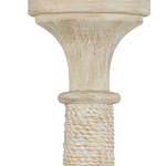 Люстра из дерева в форме подсвечника Coastal Aesthetics варинант исполнения - 2 | Loft Concept в Твери