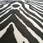 Мебельная ткань Шенилл черно-белый принт 140 см T3-1 варинант исполнения - 3 | Loft Concept в Твери