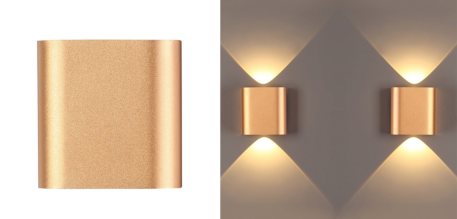 Бра Obverse Gold Square Wall lamp Бра Obverse Gold Square Wall lamp - Loft-Concept в Твери
