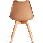 Стул с мягким сиденьем Arvika Latte варинант исполнения - 4 | Loft Concept в Твери