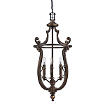 Люстра подвесная бронзового цвета в классическом стиле Hinkley варинант исполнения - 1 | Loft Concept в Твери