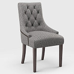 Мебельная ткань Шенилл серый цвет 142 см T4-46 варинант исполнения - 5 | Loft Concept в Твери