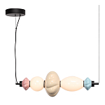 Подвесной светильник фигруный с керамическими элементами 18W LED Fragrant Light варинант исполнения - 1 | Loft Concept в Твери