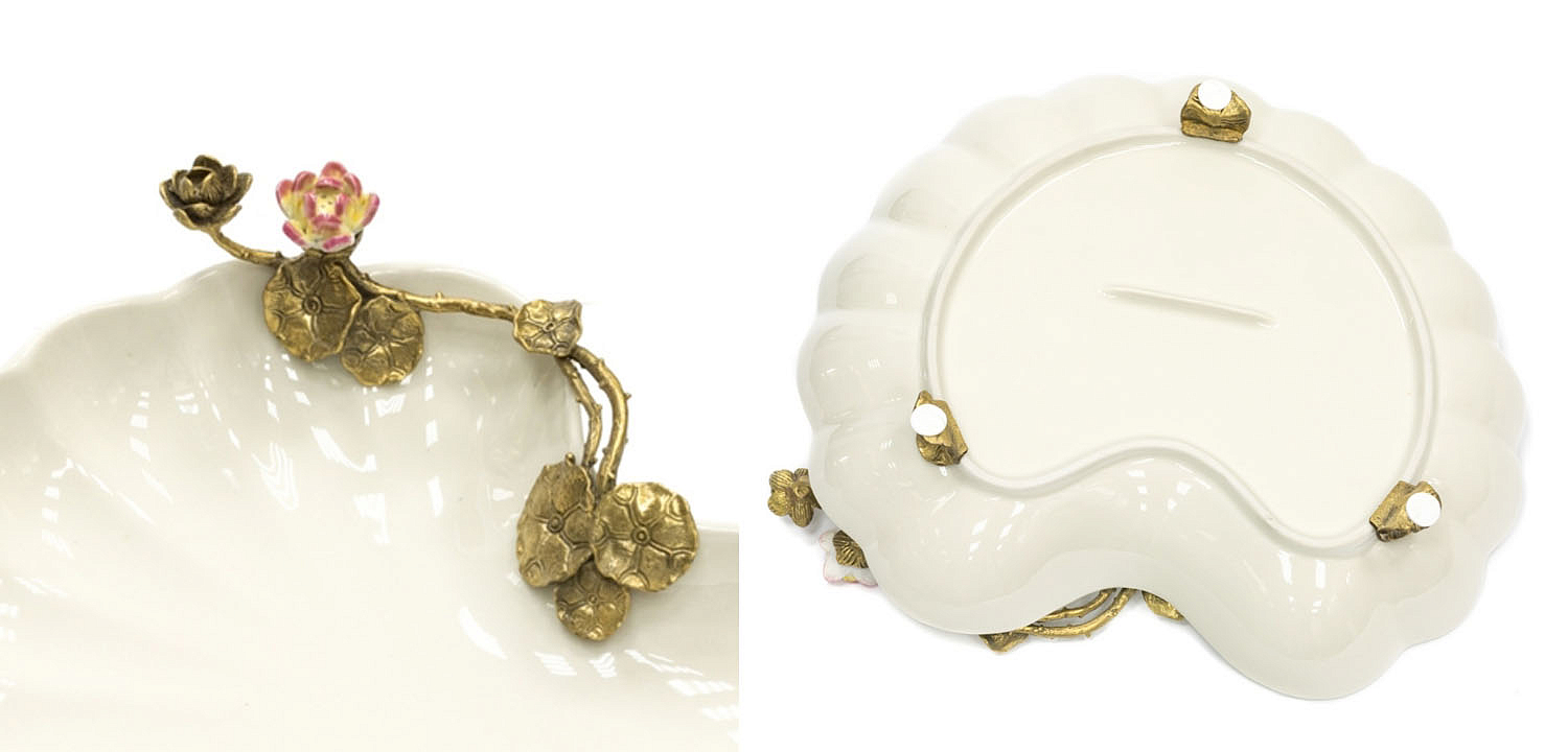 Блюдо Dish White Shell Блюдо Dish White Shell - Loft-Concept в Твери