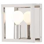 Бра настенное квадратной формы Wristband серебро варинант исполнения - 1 | Loft Concept в Твери