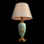 Настольная лампа голубая с изображением птиц Slip Away варинант исполнения - 4 | Loft Concept в Твери