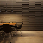 Гипсовая 3D Панель M-07 варинант исполнения - 1 | Loft Concept в Твери