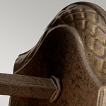 Бра для ванных комнат с прозрачным стеклянным плафоном в форме ананаса и декоративным основанием с рельефным узором Hinkley варинант исполнения - 7 | Loft Concept в Твери