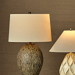 Настольная лампа с текстурным узором Movement of Smooth Lines варинант исполнения - 4 | Loft Concept в Твери