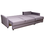 Диван трехместный раскладной Giorgio Sofa серый варинант исполнения - 4 | Loft Concept в Твери