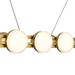 Люстра овальная с круглыми светодиодными источниками света Maxine Light варинант исполнения - 6 | Loft Concept в Твери