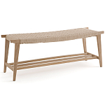 Деревянная банкетка из массива дуба Mia Oak Banquet варинант исполнения - 1 | Loft Concept в Твери