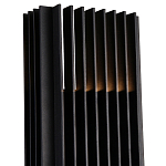 Светодиодное бра из металла черного цвета Delightfull варинант исполнения - 3 | Loft Concept в Твери