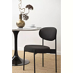 Стул мягкий Alfie Chair черный варинант исполнения - 7 | Loft Concept в Твери