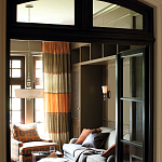 Люстра подвесная с белым тканевым цилиндрическим абажуром и декоративными шарами Hinkley варинант исполнения - 3 | Loft Concept в Твери