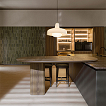 Кухонный гарнитур из натурального камня и дерева INTERSECTION Dada Engenereed Kitchen варинант исполнения - 8 | Loft Concept в Твери