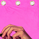 Штора Seletti Lipstick Pink варинант исполнения - 1 | Loft Concept в Твери