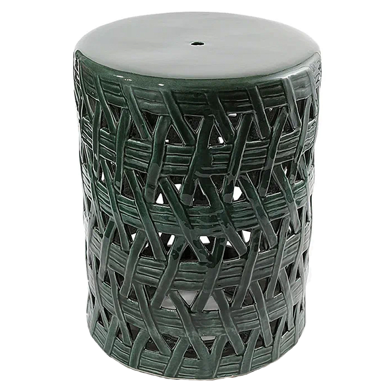 Керамический табурет Ceramic Chair Green Зеленый Керамический табурет Ceramic Chair Green Зеленый в Твери | Loft Concept