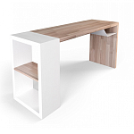 Письменный стол прямоугольный с полочкой под столешницей EcoComb варинант исполнения - 1 | Loft Concept в Твери