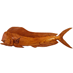 Статуэтка деревянная в виде рыбы Fish of the World варинант исполнения - 1 | Loft Concept в Твери