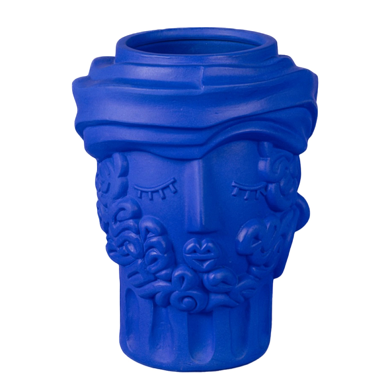 Ваза Seletti Man Blue Синий Ваза Seletti Man Blue Синий в Твери | Loft Concept