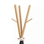 Напольная вешалка в сочетании металла и дерева Branches Hangers варинант исполнения - 1 | Loft Concept в Твери