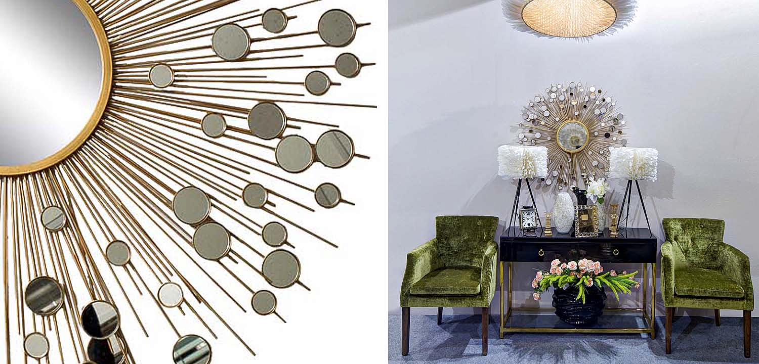Зеркало-солнце Rays With Mirrors Зеркало-солнце Rays With Mirrors - Loft-Concept в Твери