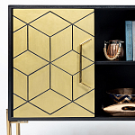 Комод с фасадом цвета латуни Moderare варинант исполнения - 5 | Loft Concept в Твери