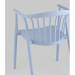 Стул Campo пластик голубой варинант исполнения - 3 | Loft Concept в Твери