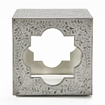 Приставной столик с перламутром Bone Inlay Side Table Floral Design варинант исполнения - 2 | Loft Concept в Твери