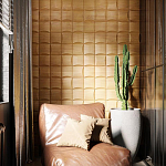 Гипсовая 3D панель с принтографией PM-103 варинант исполнения - 4 | Loft Concept в Твери