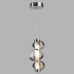 Подвесной светильник с 3-мя рифлеными стеклянными шарами Marcelh Light варинант исполнения - 8 | Loft Concept в Твери