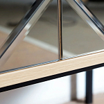 Шкаф-буфет с зеркальным декором Serena Cupboard варинант исполнения - 4 | Loft Concept в Твери