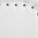 Кушетка белая с мягкой обивкой из велюра Michael Couch варинант исполнения - 7 | Loft Concept в Твери