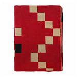 Плед хлопковый по мотивам башкирских орнаментов Ural and Siberian Patterns варинант исполнения - 5 | Loft Concept в Твери