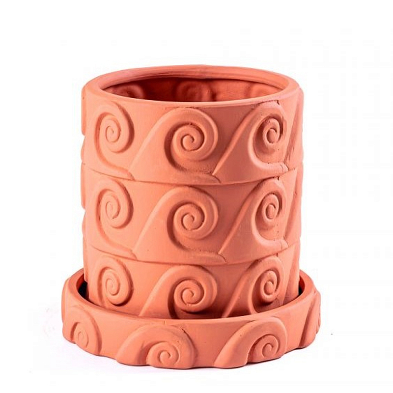 Цветочный горшок Seletti Onda Оранжевый в Твери | Loft Concept 