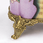 Декоративная ваза из фарфора с бронзовыми вставками Eden Garden варинант исполнения - 4 | Loft Concept в Твери