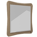 Зеркало квадратное c деревянной рамой из массива дуба Tasteful Furniture варинант исполнения - 1 | Loft Concept в Твери