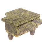 Шкатулка в виде рояля из натурального камня змеевик Stone Casket варинант исполнения - 3 | Loft Concept в Твери
