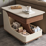 Журнальный столик передвижной с подъемной столешницей Table Trolley варинант исполнения - 1 | Loft Concept в Твери