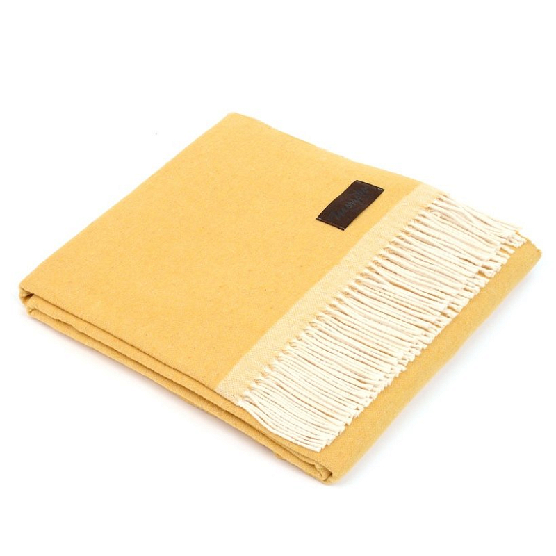 Плед SARA 7000 Marzotto Желтый в Твери | Loft Concept 