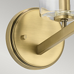 Бра с прозрачным плафоном в форме цилиндра Kichler варинант исполнения - 2 | Loft Concept в Твери