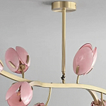 Дизайнерский Светильник Lilly Pink Tulip Lamp розовый плафон  варинант исполнения - 8 | Loft Concept в Твери