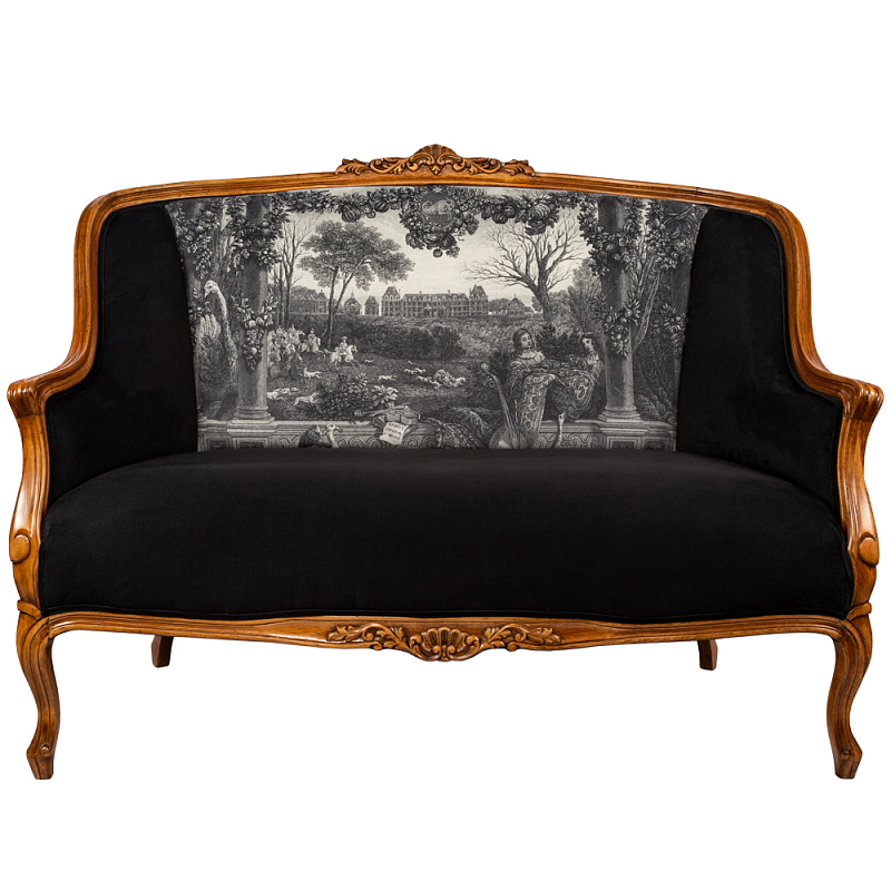 Диван Monceau Sofa Коричневый Черно-белый в Твери | Loft Concept 