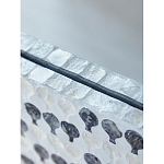 Прямоугольное зеркало с инкрустацией раковинами устриц Mother оf Pearl Facets варинант исполнения - 3 | Loft Concept в Твери