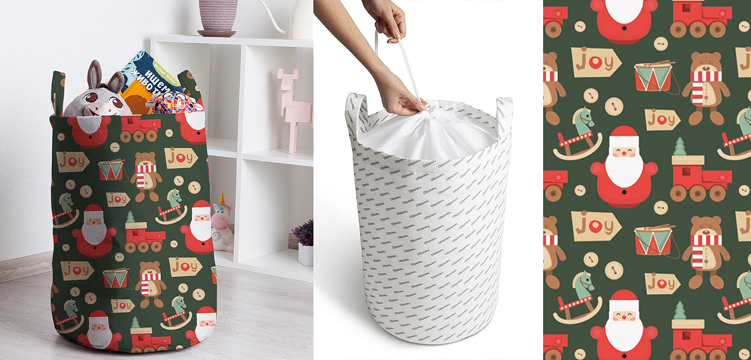 Корзина Christmas toys Basket Корзина Christmas toys Basket - Loft-Concept в Твери