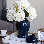 Ваза с крышкой однотонная Высота 31 см Chinoiserie Ceramics варинант исполнения - 7 | Loft Concept в Твери