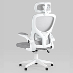 Кресло для компьютерного стола Easement Grey&White варинант исполнения - 5 | Loft Concept в Твери