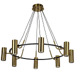 Кольцевая люстра Daviau Brass Ring Chandelier варинант исполнения - 2 | Loft Concept в Твери